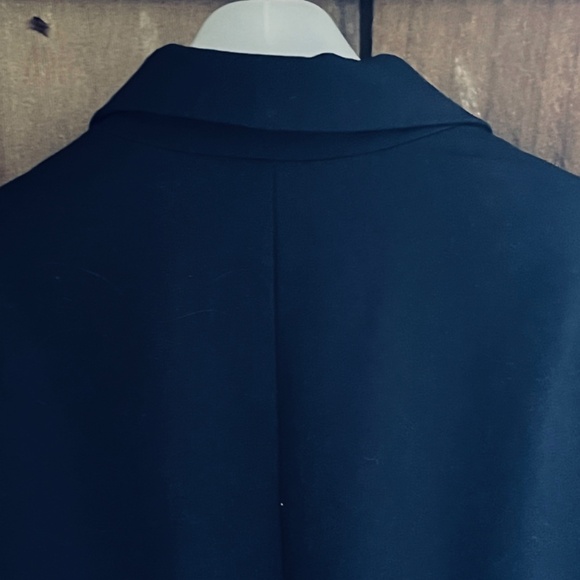 Jones New York Collection Stretch Career Navy Blue Easy Care Blazer Jacket 14 - Picture 12 of 12